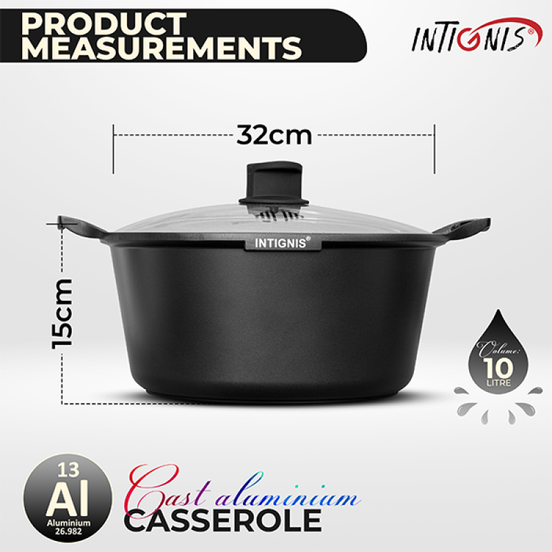 Casserole Dish - 32 cm/ 10L