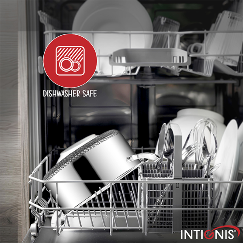 Stainless Steel Saucepan & Frying Pan Set