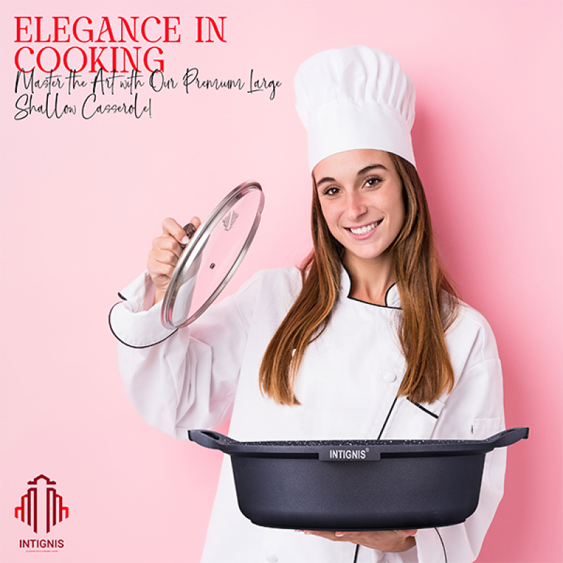 Shallow Casserole Dish - 32 cm/ 5.5L