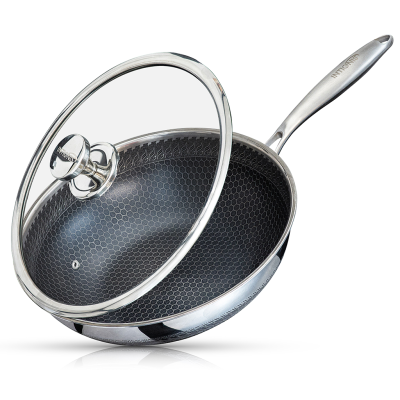 Stainless Steel Wok - 30cm/ 6L