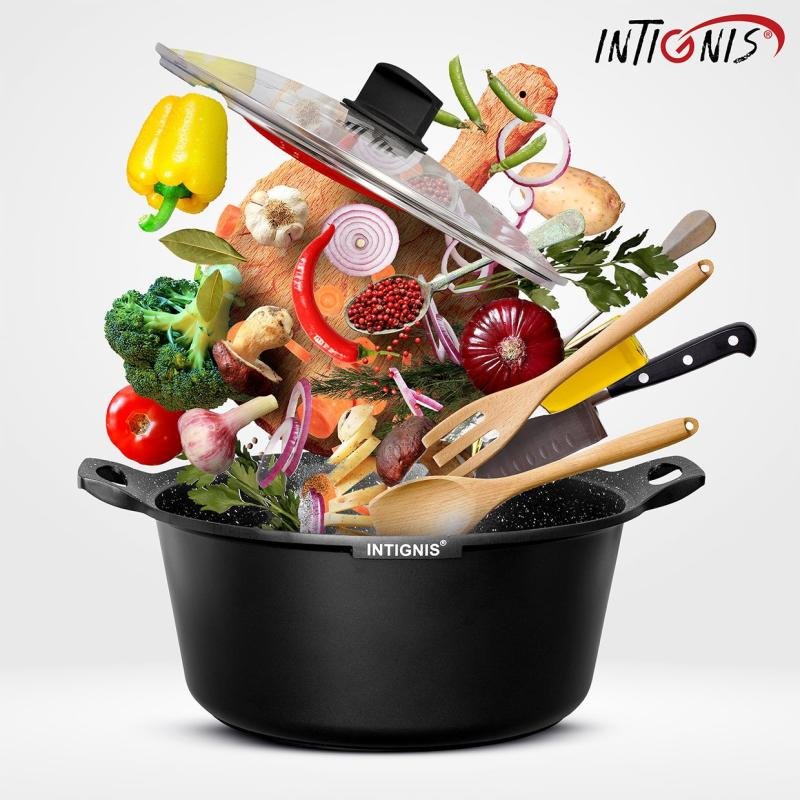 INTIGNIS® Large 10L Casserole Dish (32cm)