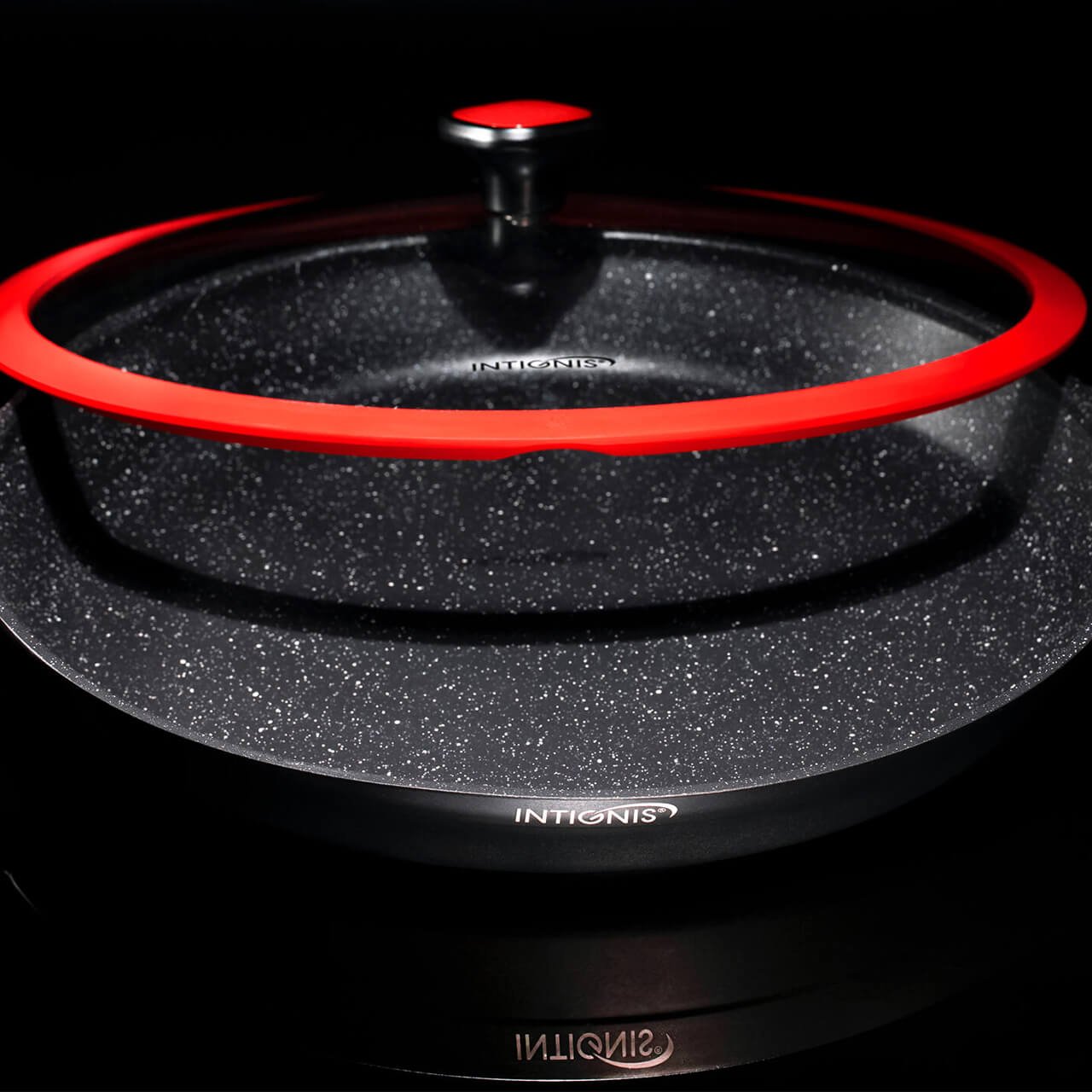 Paella Pan with lid 36cm