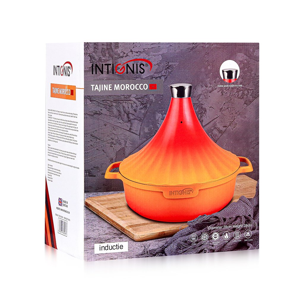 Moroccan Tagine Pot OvenProof Induction 28cm - Classics With Modern Touch -  Exceptional Kitchen Cookware